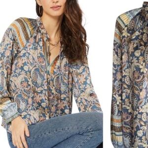 Anthropologie Current Air blouse 
Large